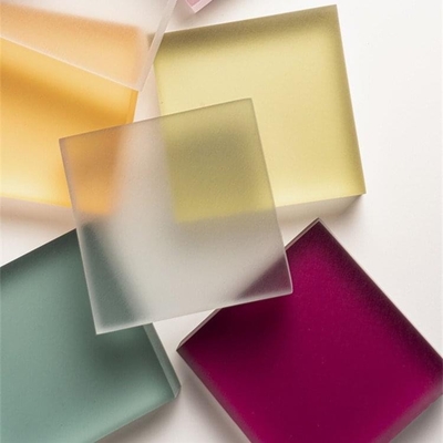 comprare Carta di plastica resistente 2 mm 3 mm gialla PMMA foglio acrilico ghiacciato Acryl Matt online manufacture
