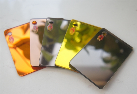 comprare Fogli acrilici a specchio estruso 1220*2440mm adesivo adesivo in plexiglass online manufacture