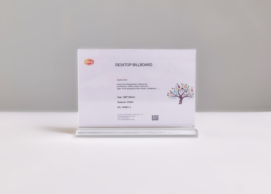 comprare Supporto per menu da tavolo in acrilico a forma di T per boutique, espositore per negozio 8,5x11 online manufacture