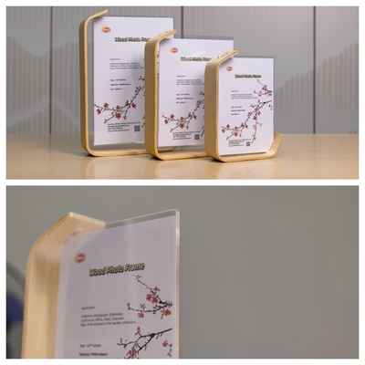 comprare Quadro fotografico acrilico a forma di 8x10 L con base in legno online manufacture