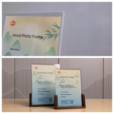 comprare Base di legno Cutsom in forma di U A5 Acrilico Fotorame Ritratto Fotorame online manufacture
