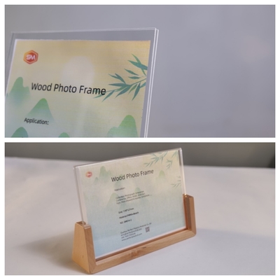 comprare Quadro fotografico verticale customizabile con base in legno massello online manufacture