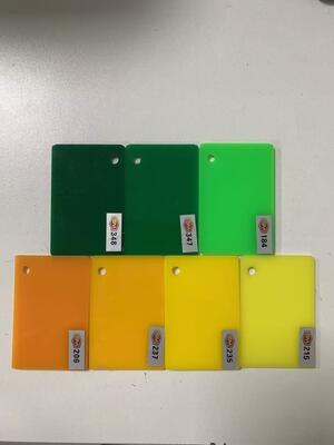 comprare 22mm Easy-to-Process Durable Colored Cast Acrylic Sheet for Commercial & Home DIY Projects online manufacture