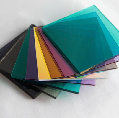 comprare Pannello in acrilico trasparente colorato resistente, spessore 25mm, per la costruzione di divisori per uffici online manufacture