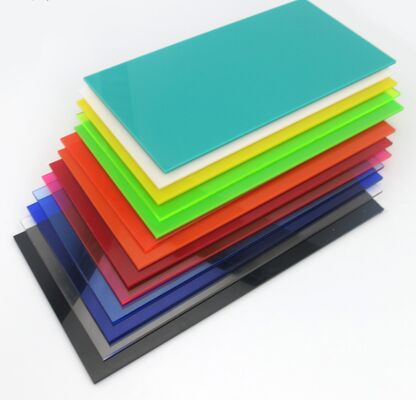 comprare Lastra acrilica colorata spessa 18 mm per mostre di gallerie d'arte online manufacture