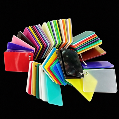 Acquistare Lastra acrilica colorata personalizzata da 2 mm di spessore con elevata trasmissione luminosa per la lavorazione di artigianato e ornamenti online manufacture