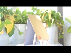 Buono prezzo foglio acrilico specchio oro per la pubblicità