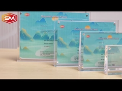 Serie di fotogrammi magnetici acrilici con un solo lato