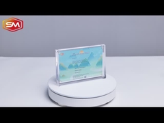 Cornice fotografica ad alta trasparenza a un lato, magnete acrilico