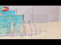 Serie di fotogrammi acrilici trasparenti a doppio lato