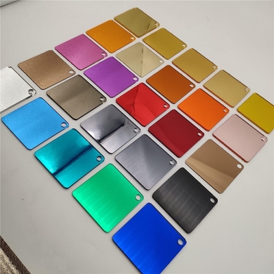 Durabile e versatile doppio lato 1 mm PMMA Plexiglass Specchio di bronzo foglio acrilico