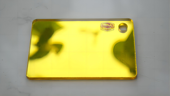 Carta di specchio in plastica di grande dimensione PMMA di 0,8 mm con cartone non adesivo