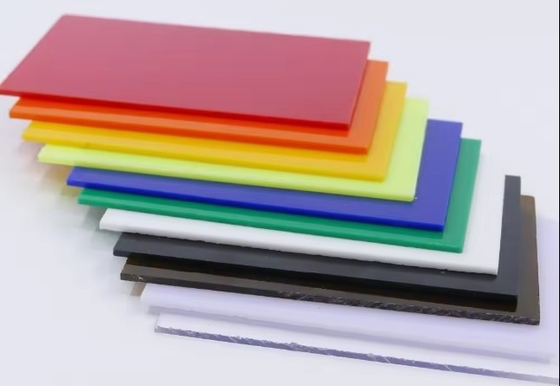 Fogli di polistirolo solido trasparente / Fogli di plastica