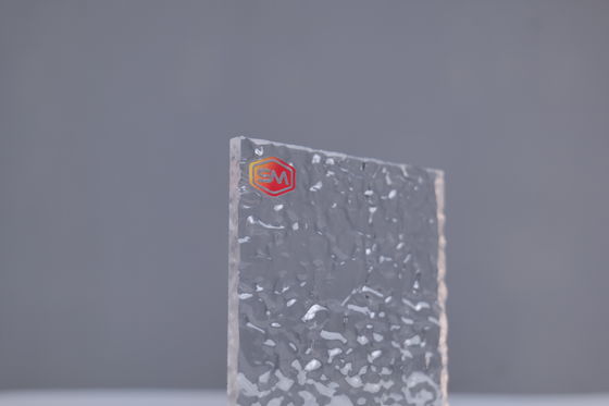 Fogli PMMA acrilici trasparenti versatili 3 mm 5 mm 6 mm con modello di superficie per varie usabilità