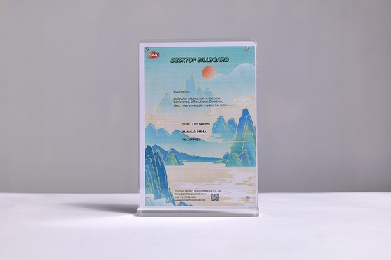 T Shape Acrylic Tabletop Sign Holders 8.5 x 11 High-end best-selling acrylic sheet