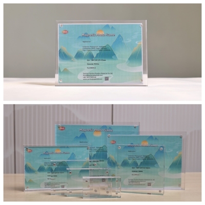 Custom Clear 11x17 8,5x11 pollici Acrilico Magnetico Fotogramma