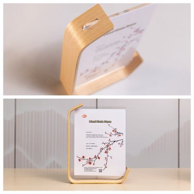 Cornice fotografica in legno acrilico per ufficio in camera da letto