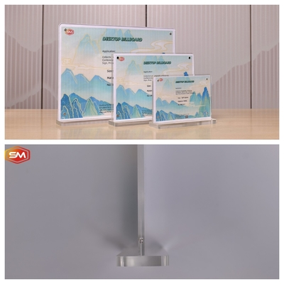 Plexiglass trasparente A4 A5 Stand di carta in vendita Decorazione pubblicitaria