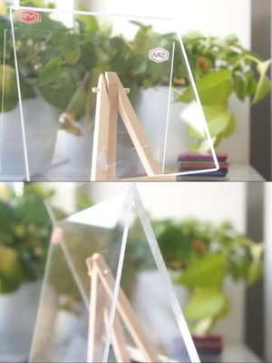 5 mm di foglio acrilico trasparente per visualizzare le foto
