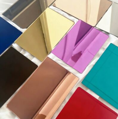 Lastra di acrilico a specchio da 3 mm per specchio di allenamento per sala da ballo