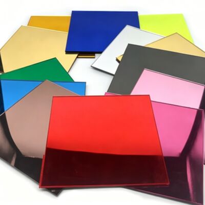 Lastra acrilica a specchio da 1 mm-3 mm da parete