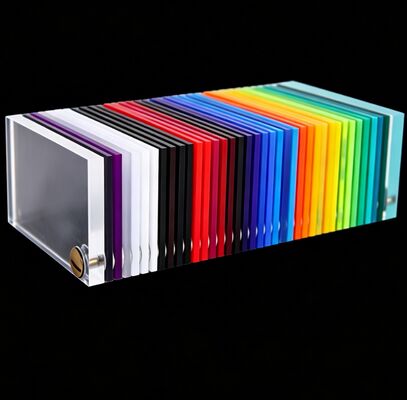 Fornitore all'ingrosso di fogli di acrilico trasparenti a colori di dimensioni personalizzate da 3 a 6 mm