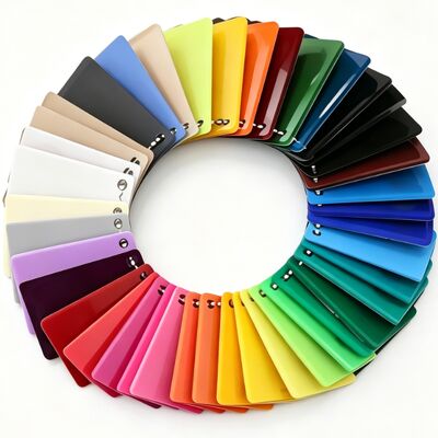 Pannello in acrilico colorato ODM OEM ad alta trasmissione luminosa, resistente agli urti e agli agenti atmosferici