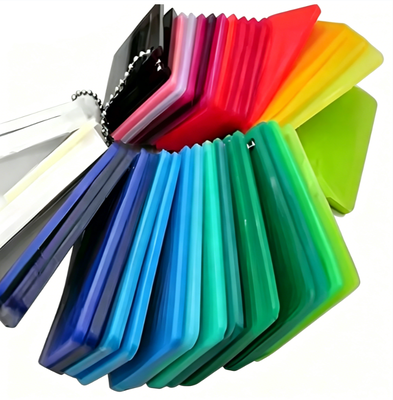 Fogli acrilici di colore resistente per l'uso su tavolo per armadi