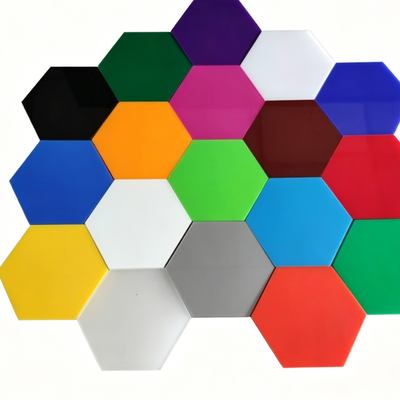 Foglio acrilico colorato di dimensioni standard 4x6 fuso per la vendita all'ingrosso