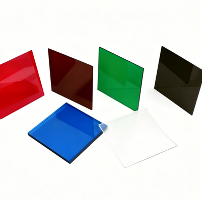 1.8mm-40mm Di colore trasparente foglio di acrilico UV resistente lunga durata di vita