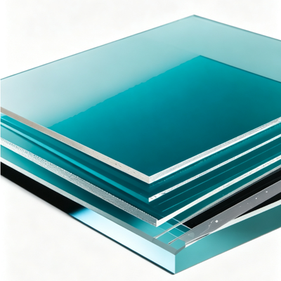 Colori personalizzati Foglio acrilico colorato UV resistente Foglio PMMA in 1220 * 2440mm Dimensione