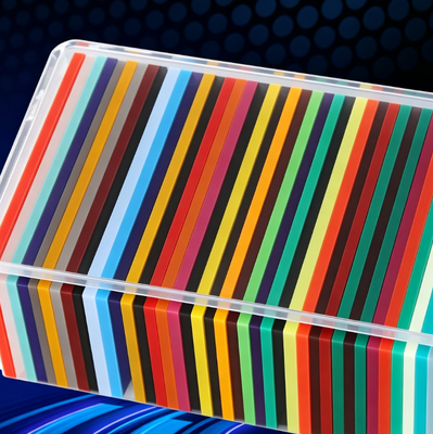 Prestazioni Stabili Foglio Acrilico Colorato OEM di Massa con Pannello PMMA ad Alta Trasmissione Luminosa