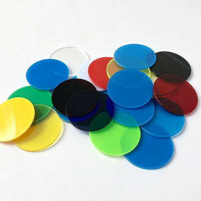 Fogli acrilici colorati a superficie lucida con resistenza agli urti superiore e opzioni di colore personalizzate