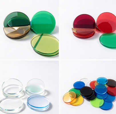 Lastra acrilica colorata e trasparente resistente agli urti, allo sbiadimento e leggera e pannello acrilico trasparente colorato per espositori POP